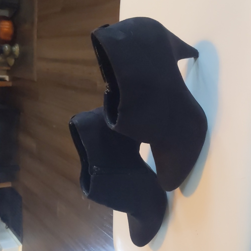 Black booties
